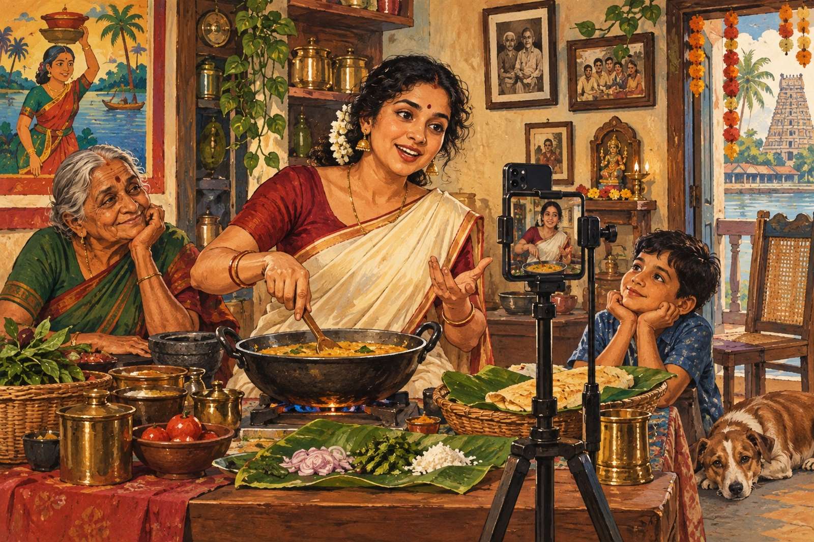 Illustration of Regional Food Stories: Cook one dish and tell viewers about its place in your family and local culture.